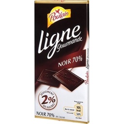 [31886] T100G LIGN.GOURMAND.NOIR POULAIN