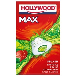 [21022] Hollywood 2Fruity Fraise Citron Vert s/sucres 3x10 Dragées 66g