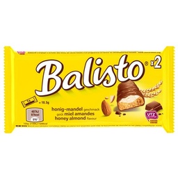 [51737] Balisto Goût Lait Miel Amandes 37g - unité