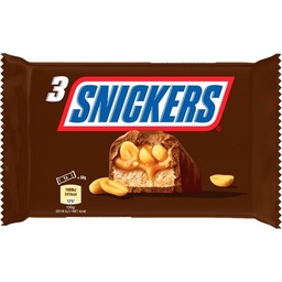[43478] SNICKERS® barre x3 150g, carton de 34