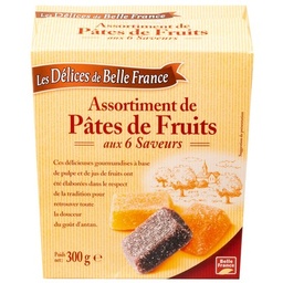 [64027] ASSORTIMENT PATES DE FRUITS DBF ETUI 300 G