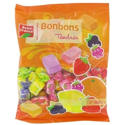 [37328] BAG OF SWEET FRUIT CANDIES 360G BF