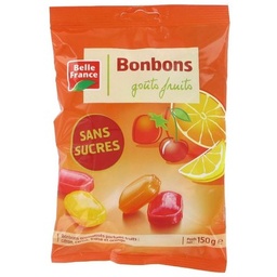 [39495] FRUITS CANDIES SUGAR FREE - BAG OF 150G