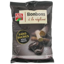 [39474] LICORICE CANDIES SUGAR FREE - BAG OF 150G