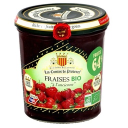 [01564] BX 350G BIO CONF FRAISES COMPTES DE PROV