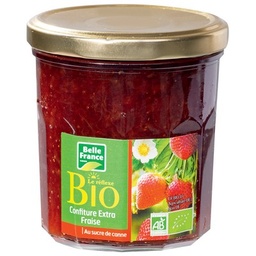 [02755] CONFITURE EXTRA FRAISE BIO BF POT 370 G