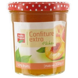 [34872] CONFITURE EXTRA PECHE BF POT 370 G