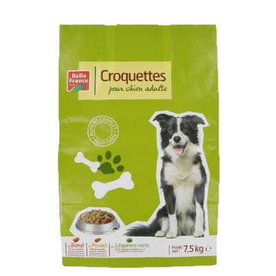 [53405] CROQUETTE CHIEN VOLAILLE/LEGUMES BF SAC 7.5 KG