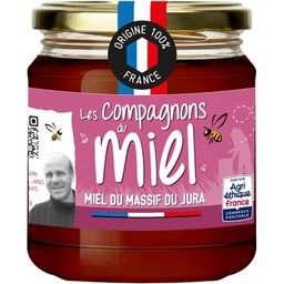 [33167] POT 375G MIEL JURA COMPAGNONS DU MIEL