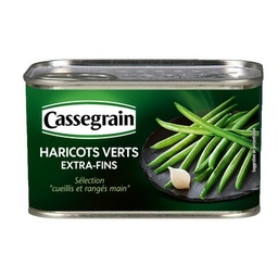 [43271] Haricots verts extra-fins Cassegrain 220g