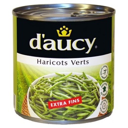 [12955] 220G HARICOTS VERTS EXTRA FINS D'AUCY