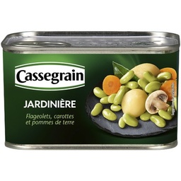 [11242] 1X2 CANNED MIXED VEGETABLES CASSEGRAIN
