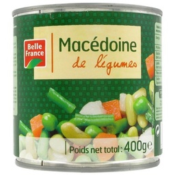 [11065] MACEDOINE DE LEGUMES BF BOITE 1/2 OF 400 G