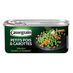[26696] Petits Pois et Carottes Cassegrain 130g