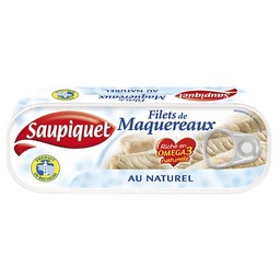 [43176] FILETS DE MAQUEREAUX NATUREL 1-4X1 176G PRODUIT EN BRETAGNE TRACABILITE GARANTIE
