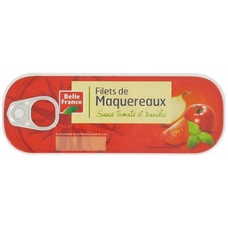 [47734] FILET MAQUEREAU SCE TOMATE BAS BF BTE 1/4 OF 169 G