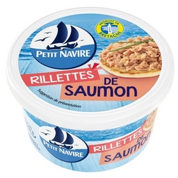 [31616] Rillettes de Saumon Démarche Responsable PETIT NAVIRE 125g