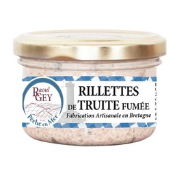 [37971] 90G RILLETTES TRUITE FUMEE RAOUL GEY