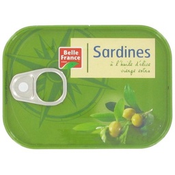 [62087] SARDINE A L HUILE D OLIVE BF BOITE 1/5 OF 135 G