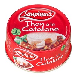 [37961] 1X3 CANNED TUNA CATALAN SALADS  SAUPIQUET