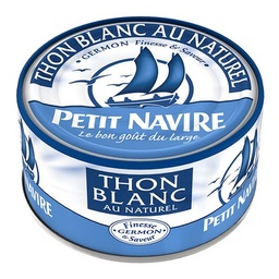 [37956] Thon Blanc Démarche Responsable au Naturel PETIT NAVIRE 140g