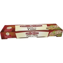 [01138] WILLIAM SAURIN - PATE DE FOIE 1/10 X 3