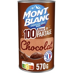 [33149] MONT BLANC Crème dessert Boîte Chocolat 570g