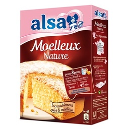 [14131] Préparation Gâteau Moelleux Nature alsa 435g