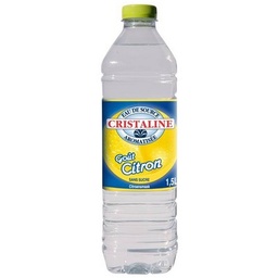 [01767] CRISTALINE EAU DE SOURCE AROMATISEE CITRON 1L5