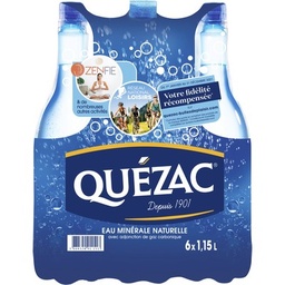 [54648] P6X1L FIZZY WATER BOTTLES QUEZAC. MINI-PAL.