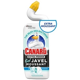 [28718] Canard Extra Power - Gel Javel Moussant - Fraîcheur Marine - 50% PCR - 750 ml