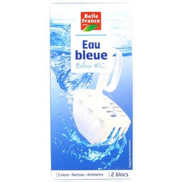 [67660] BELLE FRANCE BLOC WC EAU BLEUE 2 X 40G