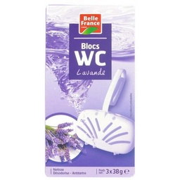 [53363] BELLE FRANCE BLOCS WC LAVANDE 3x38G