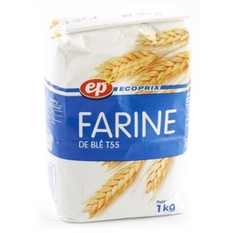 [59806] FARINE DE BLE T55 EP SACHET 1 KG