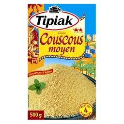 [14052] BT 500G COUSCOUS MOYEN TIPIAK
