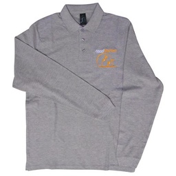 [24509] POLO GRIS MANCHE LONG CMKT XXL