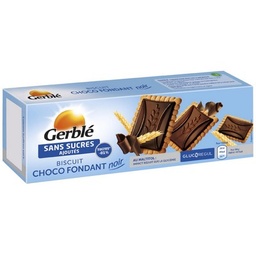 [68646] GERBLE SANS SUCRES AJOUTES CHOCO FONDANT NOIR 126G