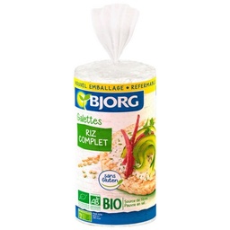 [31611] BJOR Galettes riz complet 130g bio