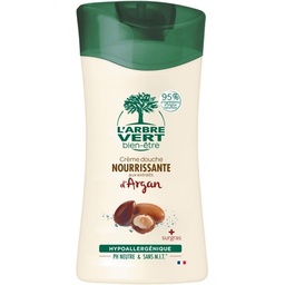 [68315] L'Arbre Vert Bien-être Crème Douche parfum Argan - Hypoallergénique & pH Neutre - 95% d'ingrédients d'origine naturelle - 250mL