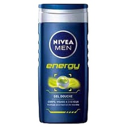 [14764] Gel douche Homme Energisant Energy Extrait de Menthe NIVEA MEN le flacon de 250ml