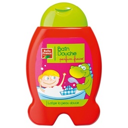 [02190] BELLE FRANCE ENFANT BAIN DOUCHE FRAISE 250ML