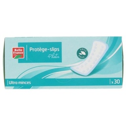 [04428] BELLE FRANCE Protège slip plat x30