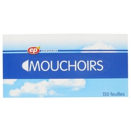 [38932] boîte mouchoirs 1x150 feuilles 2 épaisseurs