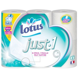 [36283] Papier toilette Lotus Just1 x6
