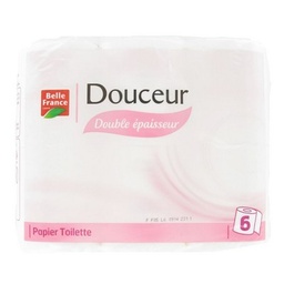 [31123] PAPIER TOILETTE DOUCEUR X 6 ROULEAUX BF FILM