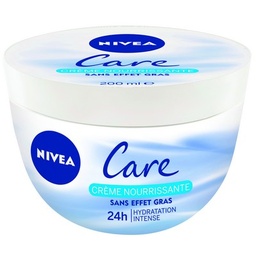 [14256] Crème Nourrissante Visage Corps Mains Care NIVEA le pot de 200ml