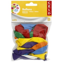 [14072] BAG OF 25 BALLOONS