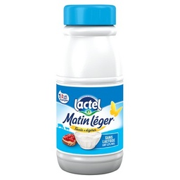 [17889] lait  sans lactose 1,2% mg Matin Léger LACTEL UHT bouteille 25CL