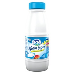 [68829] lait  sans lactose 1,2% mg Matin Léger LACTEL UHT bouteille 50CL
