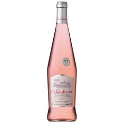 [24656] IGP MEDITERRANEE LES CALANDIERES ROSE 75CL